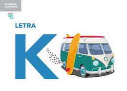 Alfabeto Ilustrado. Letra K